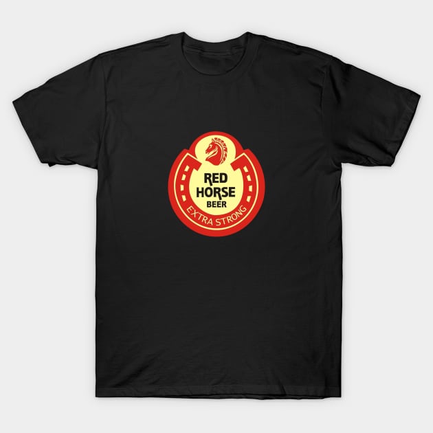 Red Horse T-Shirt by Tees_N_Stuff